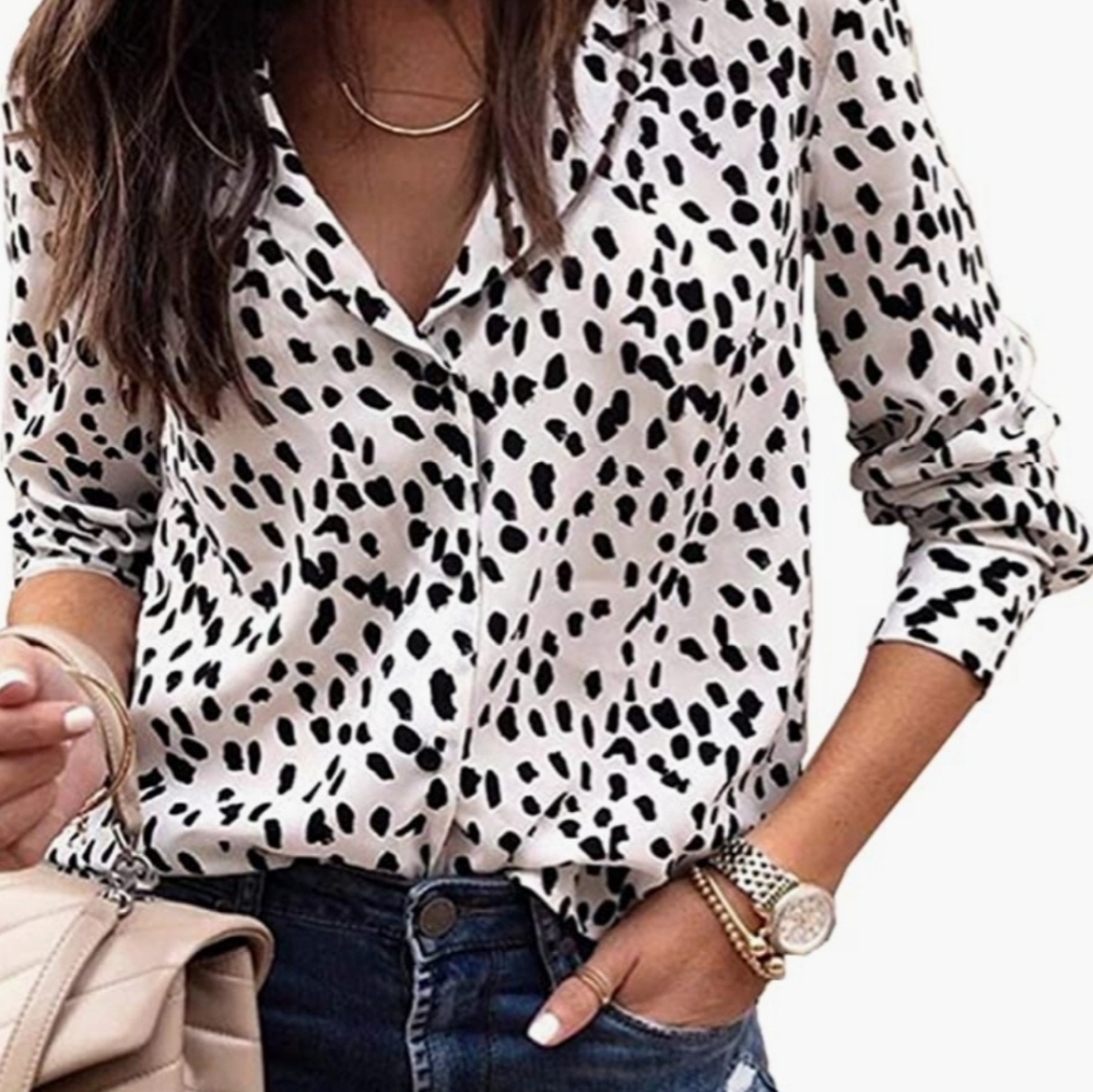 Ecowish Leopard Print Top